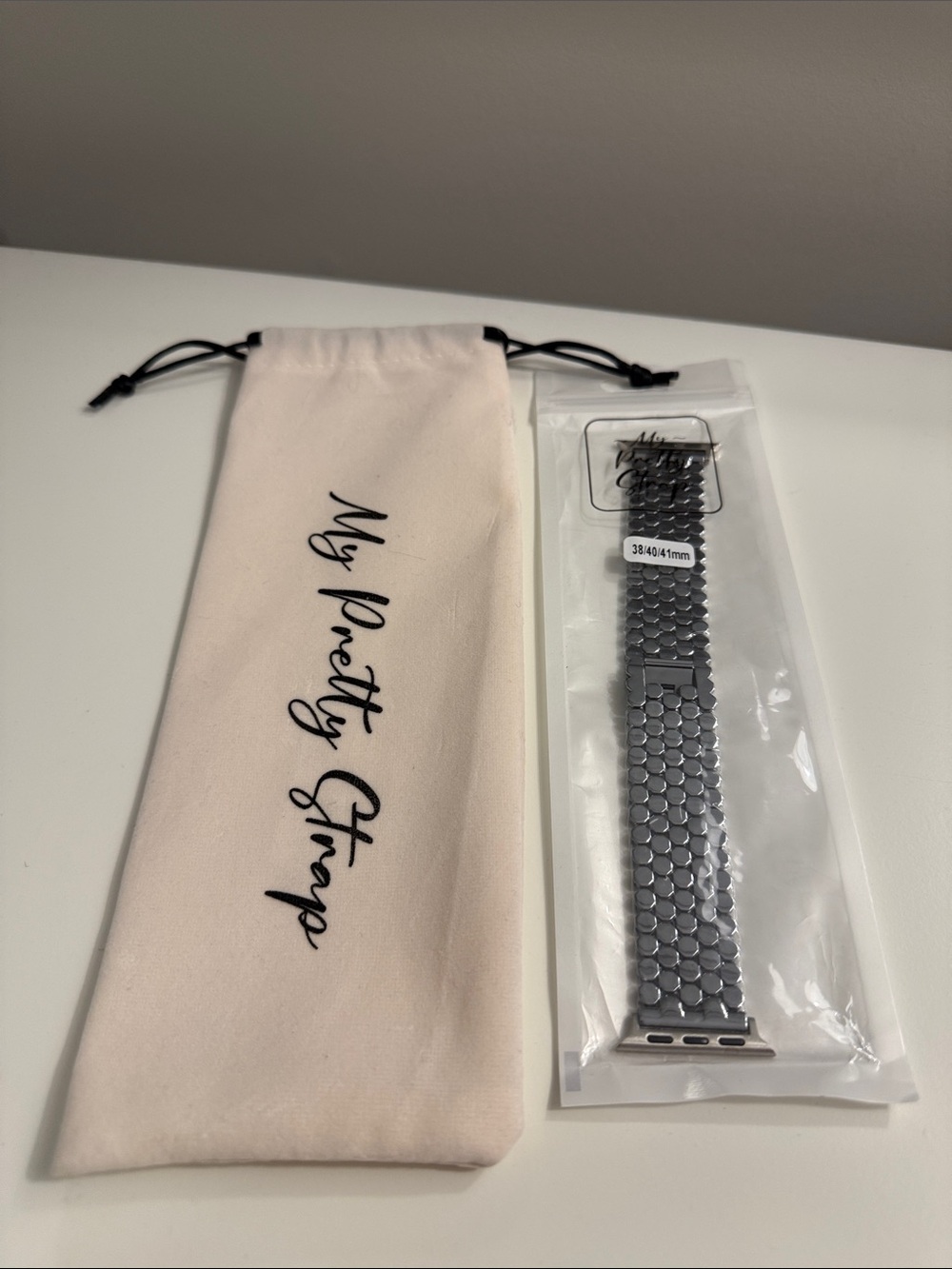 Silver Mesh Link Watch Band for Women